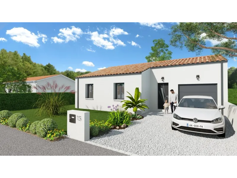 Maison neuve à Saint-Hippolyte