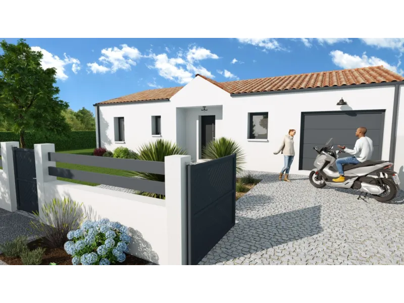 Maison neuve à Saint-Hippolyte