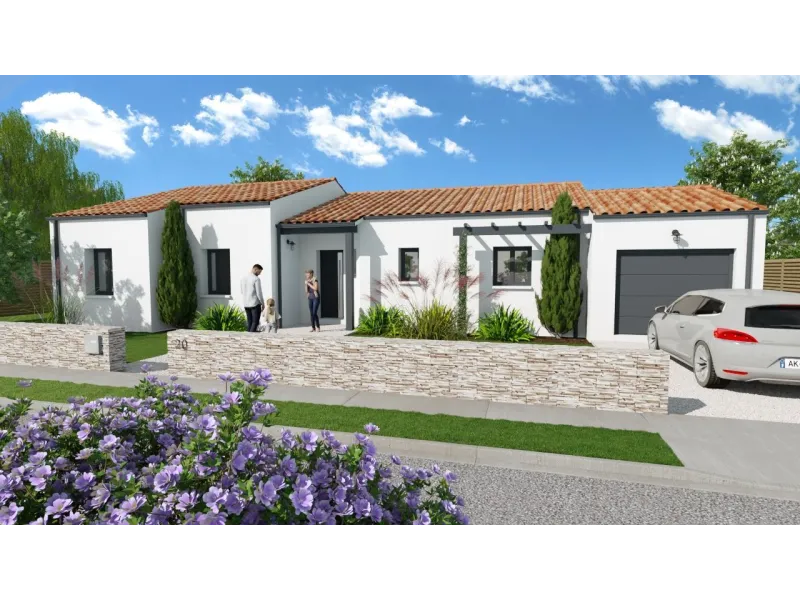 Maison neuve à Saint-Hippolyte
