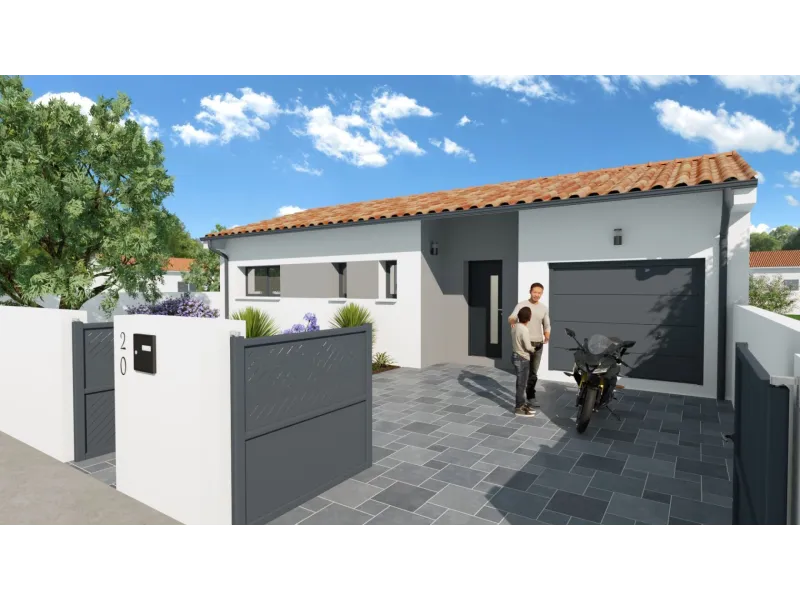 Maison neuve à Saint-Agnant