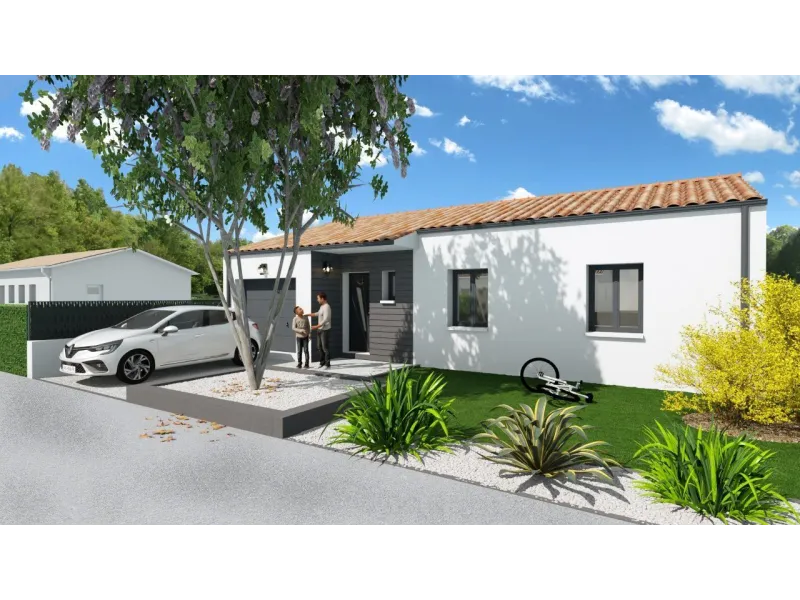Maison neuve à Saint-Hippolyte
