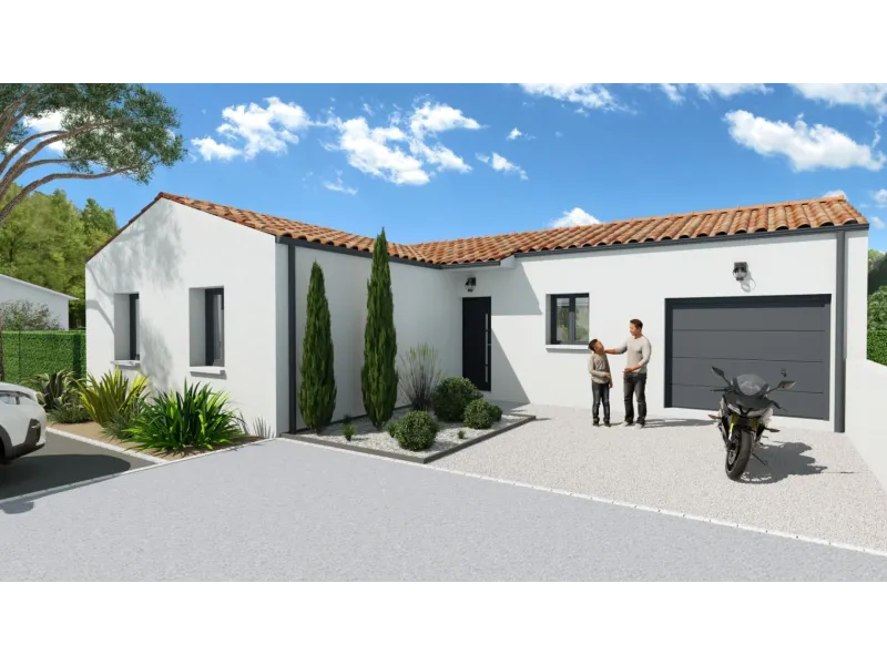 Maison neuve à Saint-Hippolyte