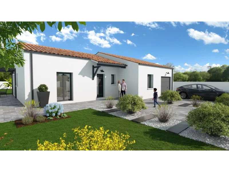 Maison neuve à Saint-Hippolyte