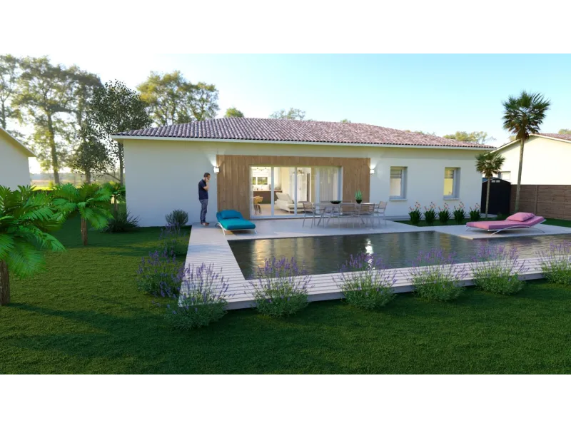 Maison neuve à Bouliac