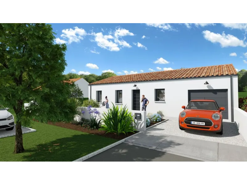 Maison neuve à La Crèche