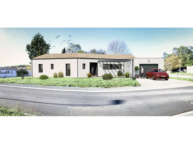 Maison neuve à Saint-André-de-Lidon