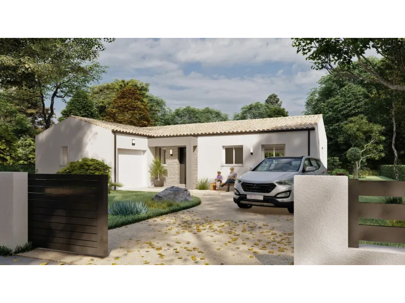 Maison neuve à Saint-André-de-Lidon