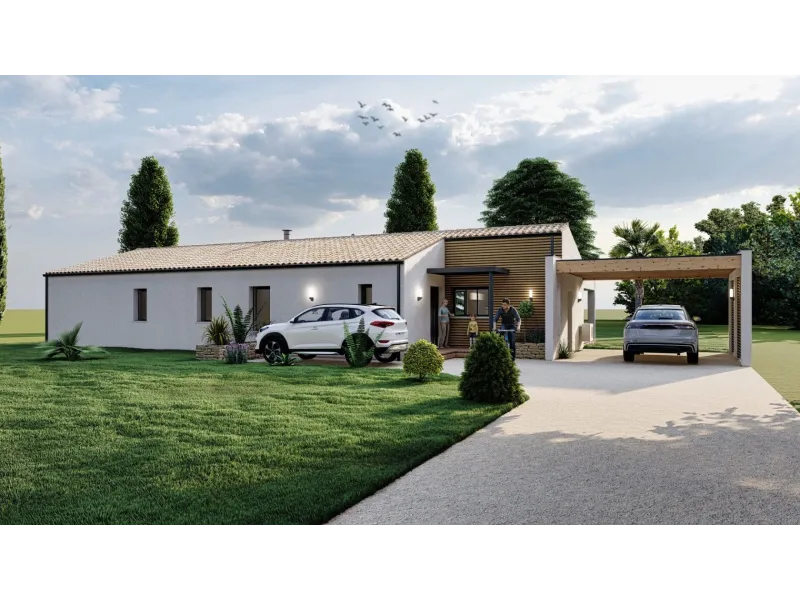 Maison neuve à Thénac