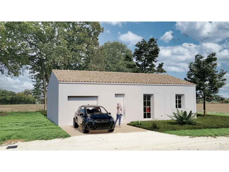 Maison neuve à Mons