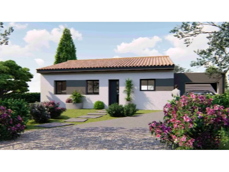 Maison neuve à Corbère