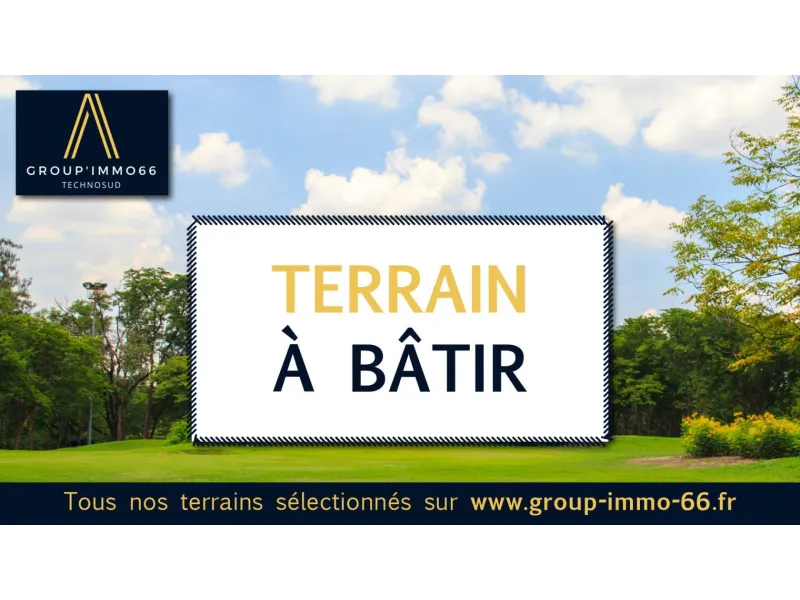 Terrain à bâtir à Saint-Jean-Lasseille