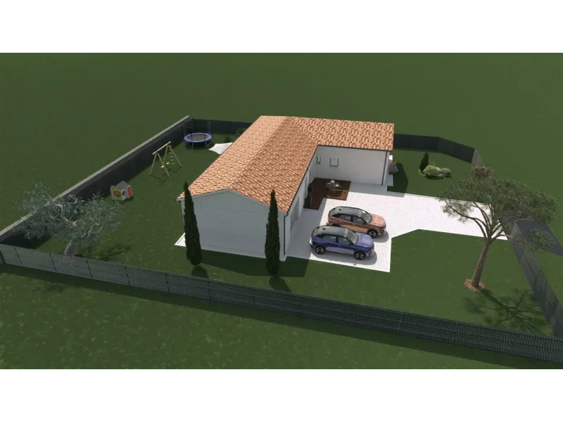 Maison neuve à Gimeux