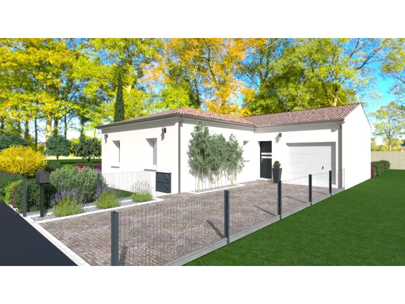 Maison neuve à Authon-Ébéon