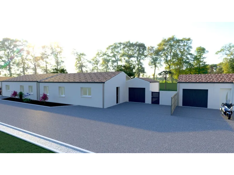 Maison neuve à Étaules