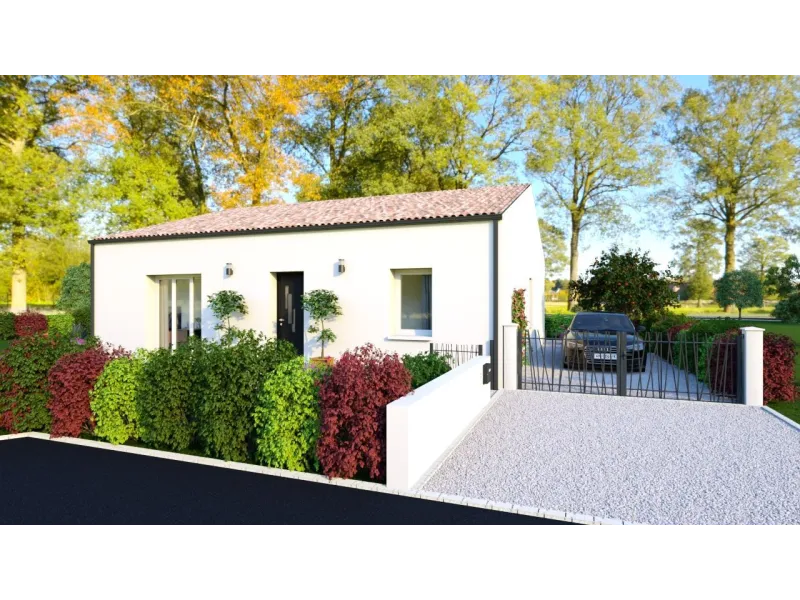 Maison neuve à Balanzac