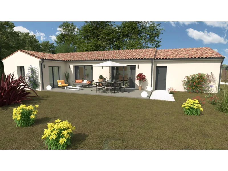 Maison neuve à Puymoyen