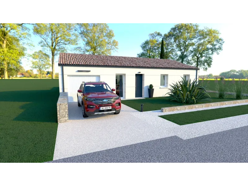Maison neuve à La Couronne