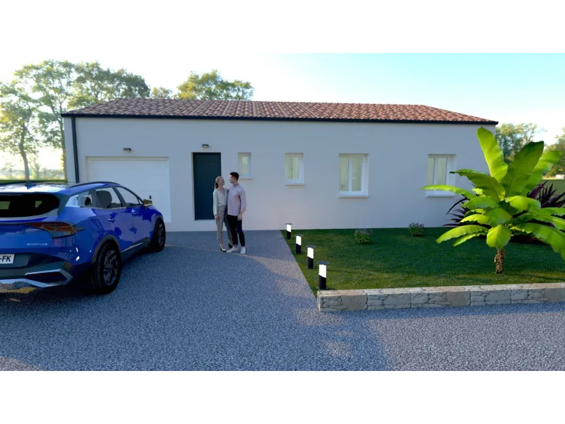 Maison neuve à Confolens