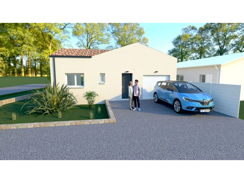 Terrain à bâtir à Chaniers