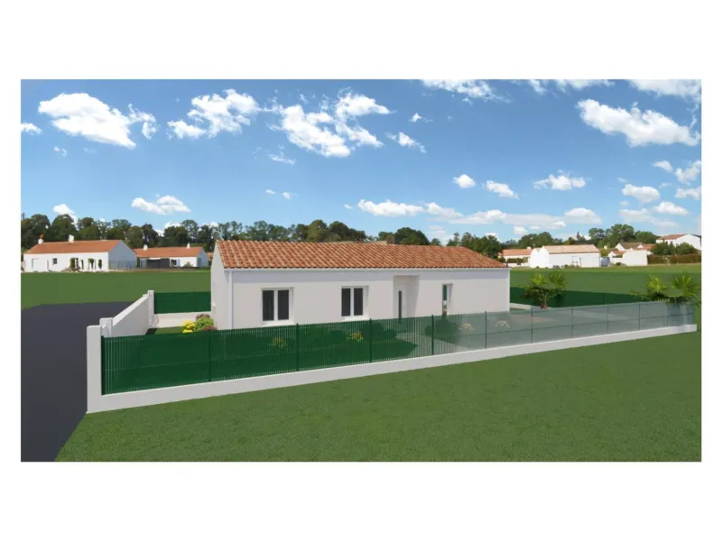 Maison neuve à Étaules