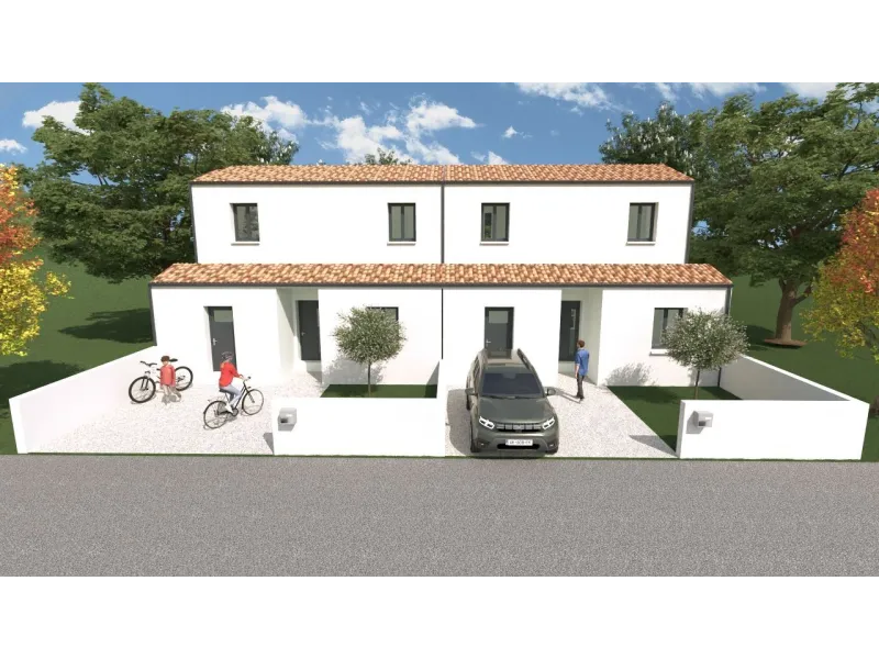 Maison neuve à Saint-Sulpice-d'Arnoult