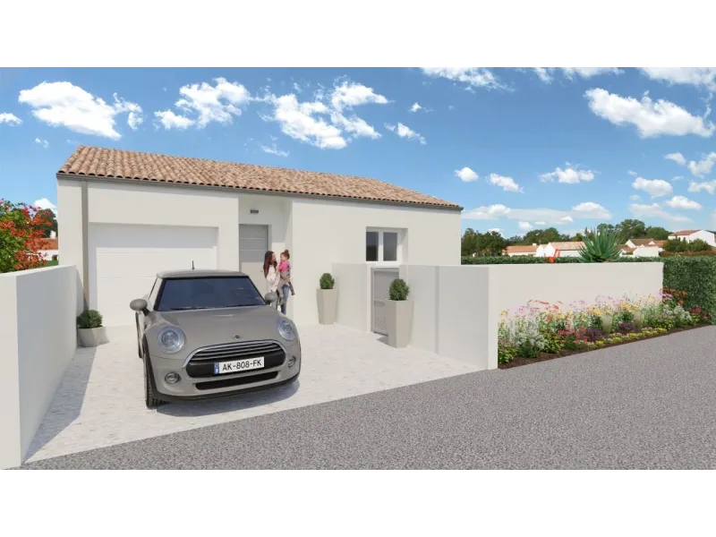 Maison neuve à Villedoux