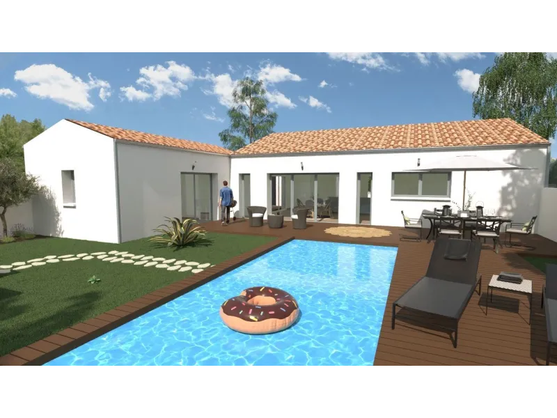 Maison neuve à Avy