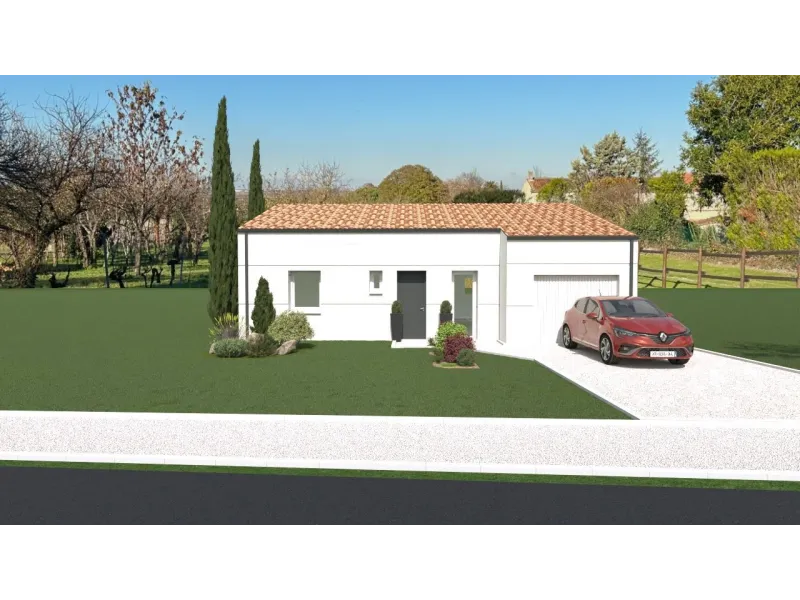 Maison neuve à Authon-Ébéon