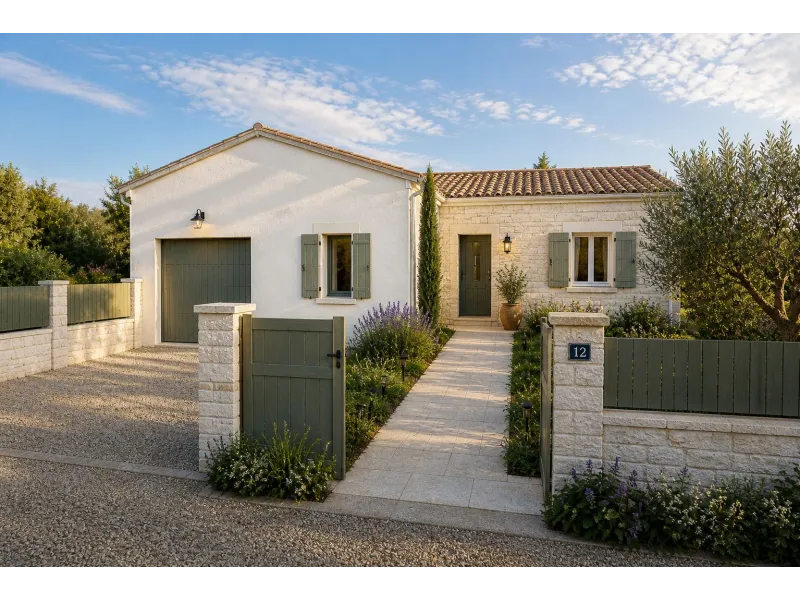 Maison neuve à Grézac