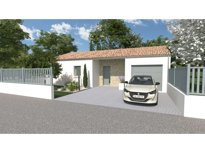 Maison neuve à Saintes
