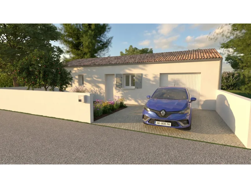 Maison neuve à Angliers