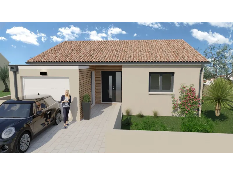 Maison neuve à Angliers