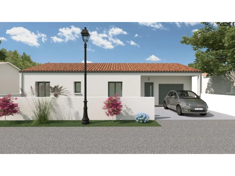 Maison neuve à Clavette