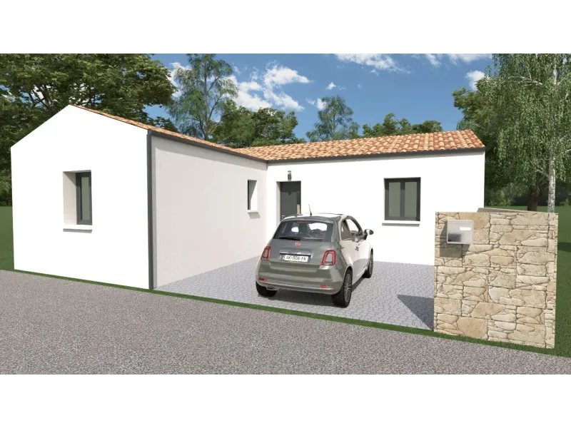 Maison neuve à Saint-Rogatien