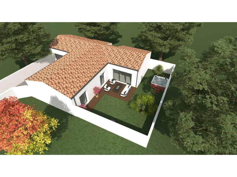 Maison neuve à Montroy