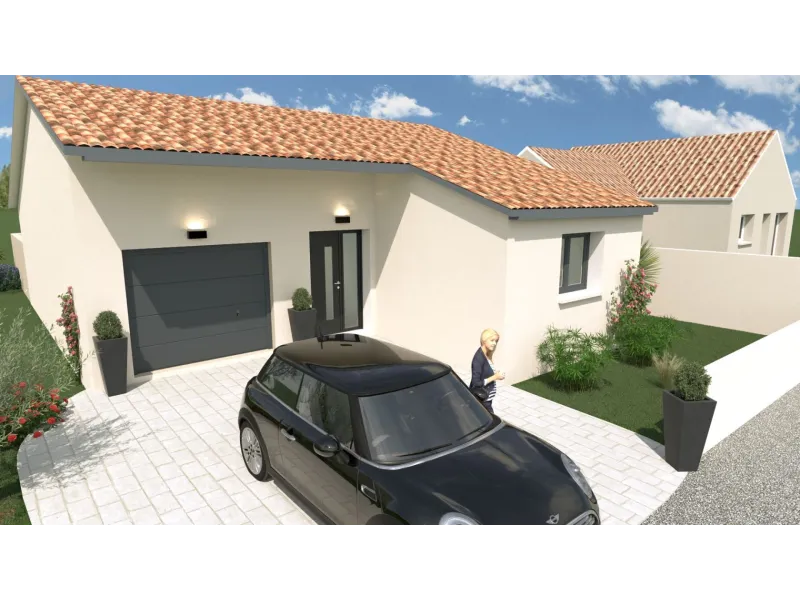 Maison neuve à Saint-Christophe