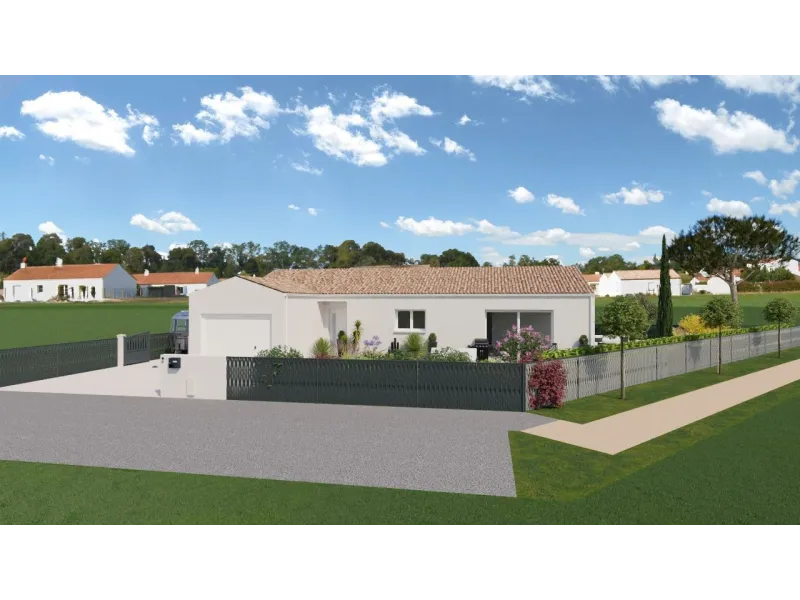 Maison neuve à Saint-Augustin