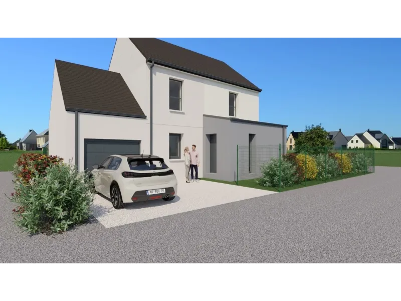 Maison neuve à Langrolay-sur-Rance