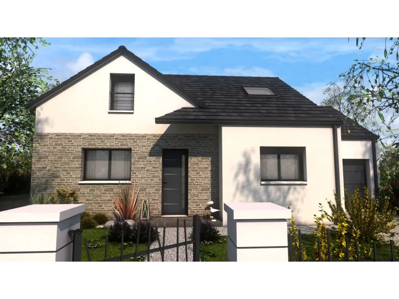 Maison neuve à Toutainville