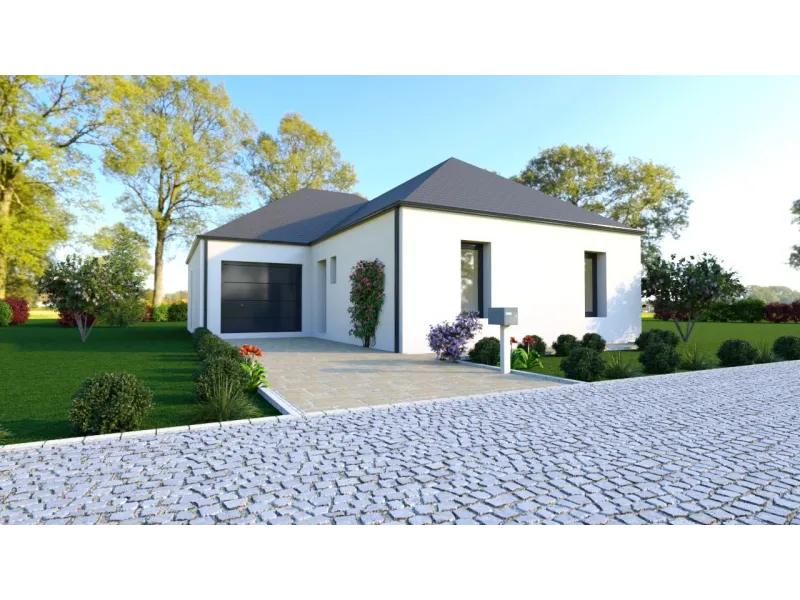 Maison neuve à La Chapelle-Erbrée