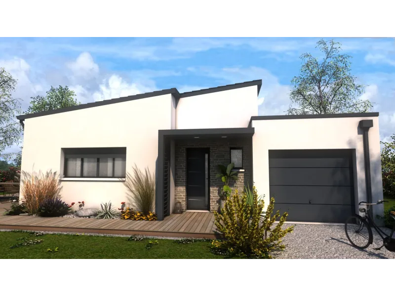 Maison neuve à Ajou