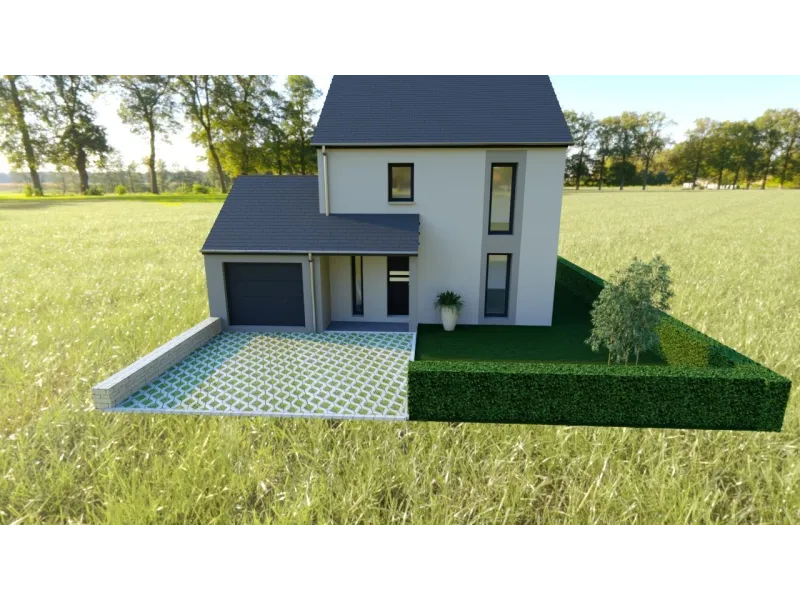 Maison neuve à La Chapelle-Erbrée