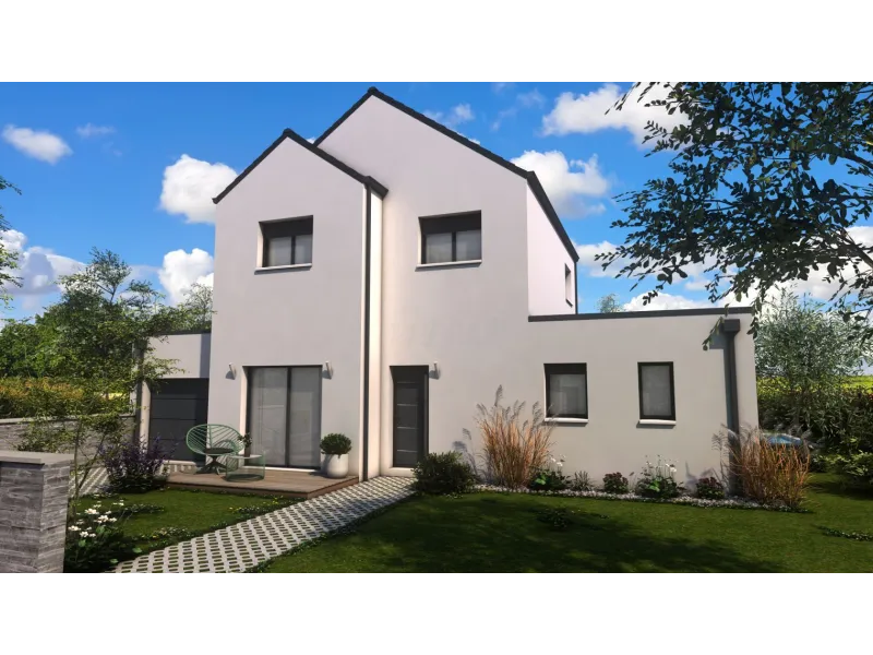 Maison neuve à La Chapelle-Erbrée