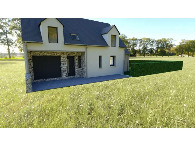 Maison neuve à La Chapelle-Erbrée