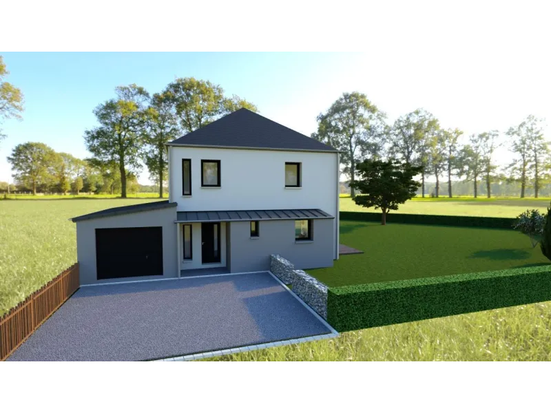 Maison neuve à Brécé
