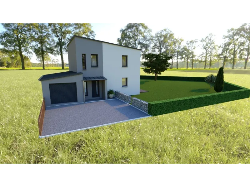 Maison neuve à Saint-Aubin-du-Pavail