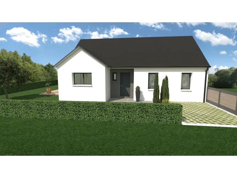 Maison neuve à La Chapelle-Erbrée