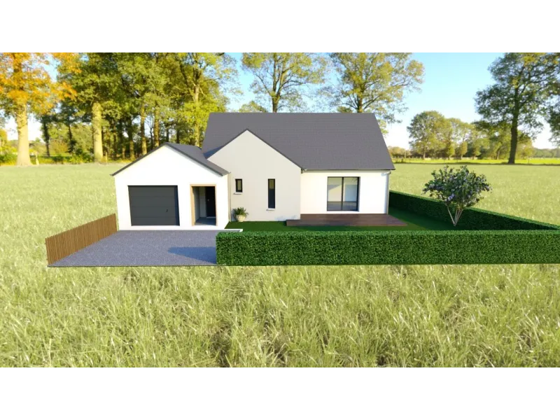 Maison neuve à La Chapelle-Erbrée