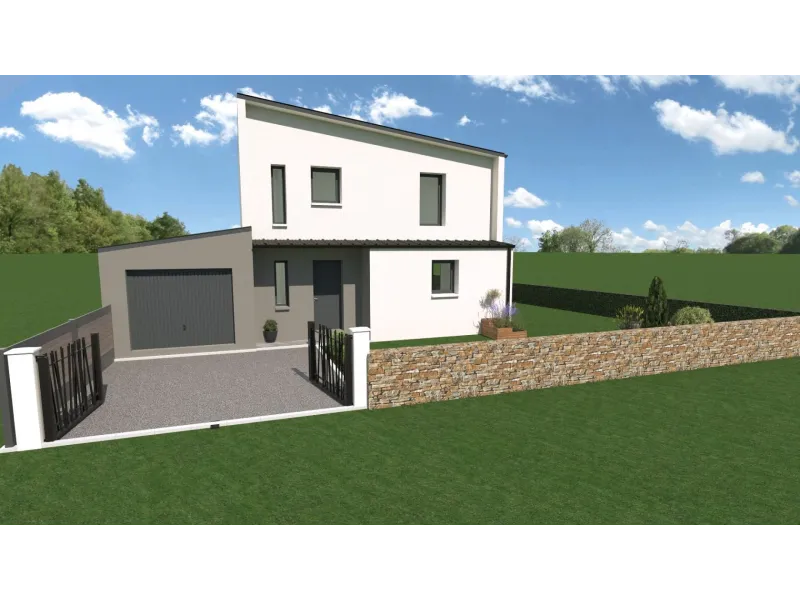 Maison neuve à La Chapelle-Erbrée