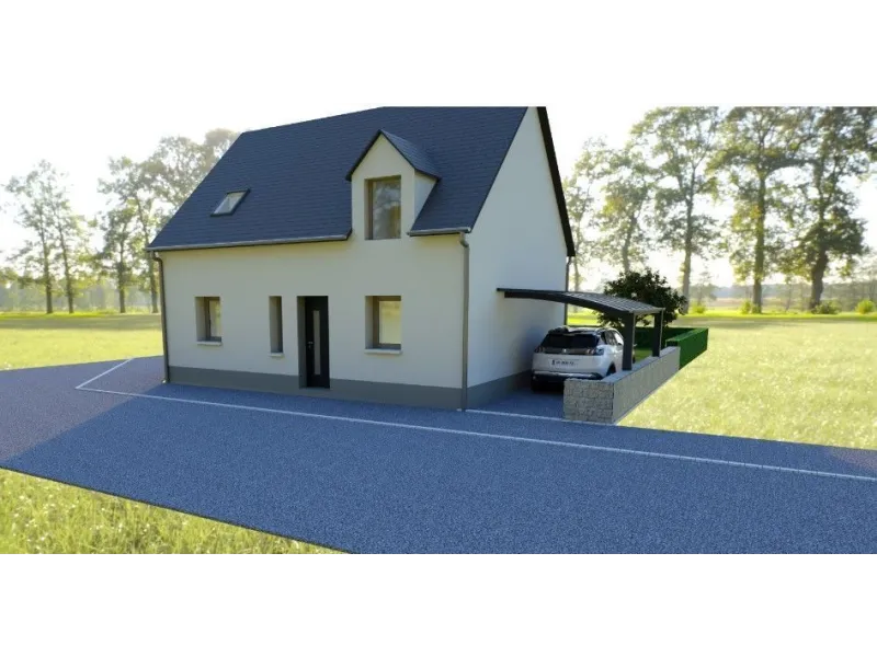 Maison neuve à Saint-Aubin-du-Pavail